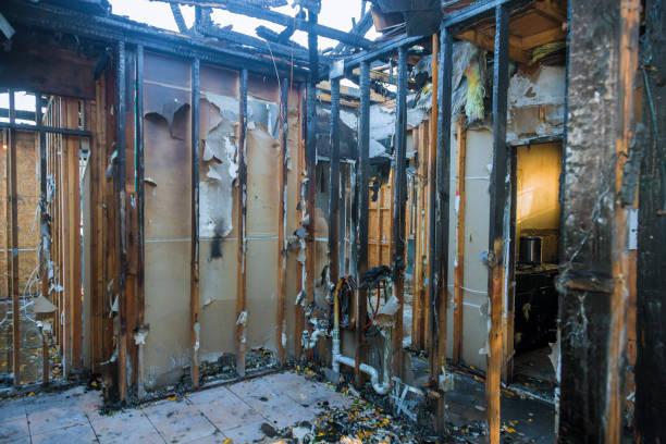 Professional Fire Board Up technician working in Vermillion, MN